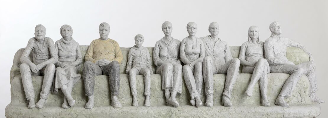 Titelbild v. Birgit Feil - Villa Bosch Bildhauerausstellung